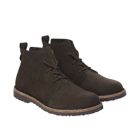 Birkenstock Uppsala Mid Suede Leather Boots Men’s 12 Black NIB main image 7